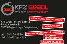KFZ GRADL Regensburg-Burgweinting